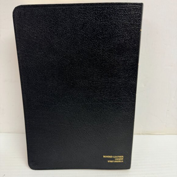 1997 Prophecy Study Bible John Hagee Bonded Leather Gilded Edge Signed - O1186 - Picture 3 of 8